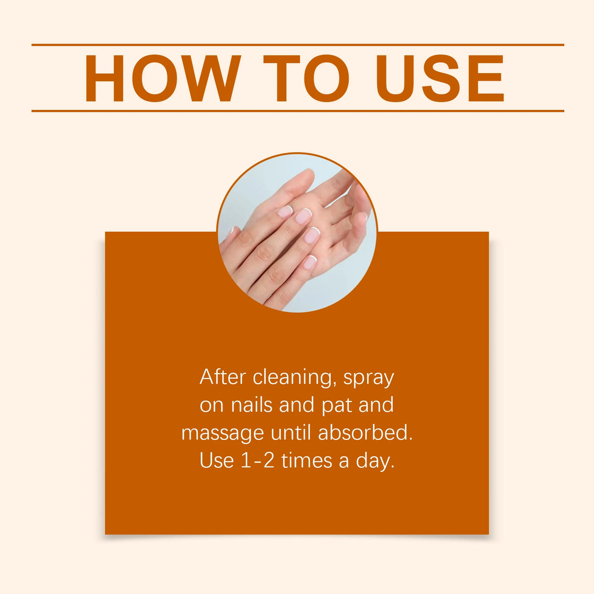 Nail Nourishing Spray for Stronger, Softer Nails & Cuticles