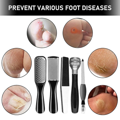 Pedicure Kit 24-in-1 – Professional Stainless Steel Foot Care