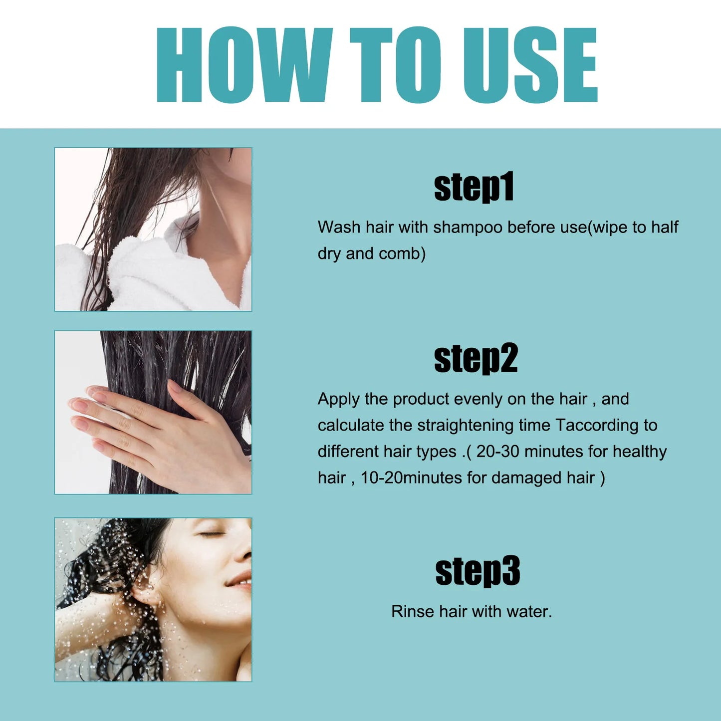 Keratin Hair Straightening Cream