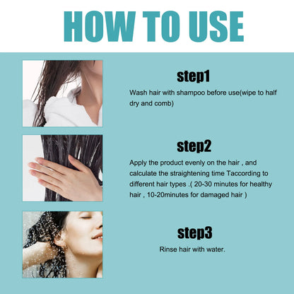 Keratin Hair Straightening Cream