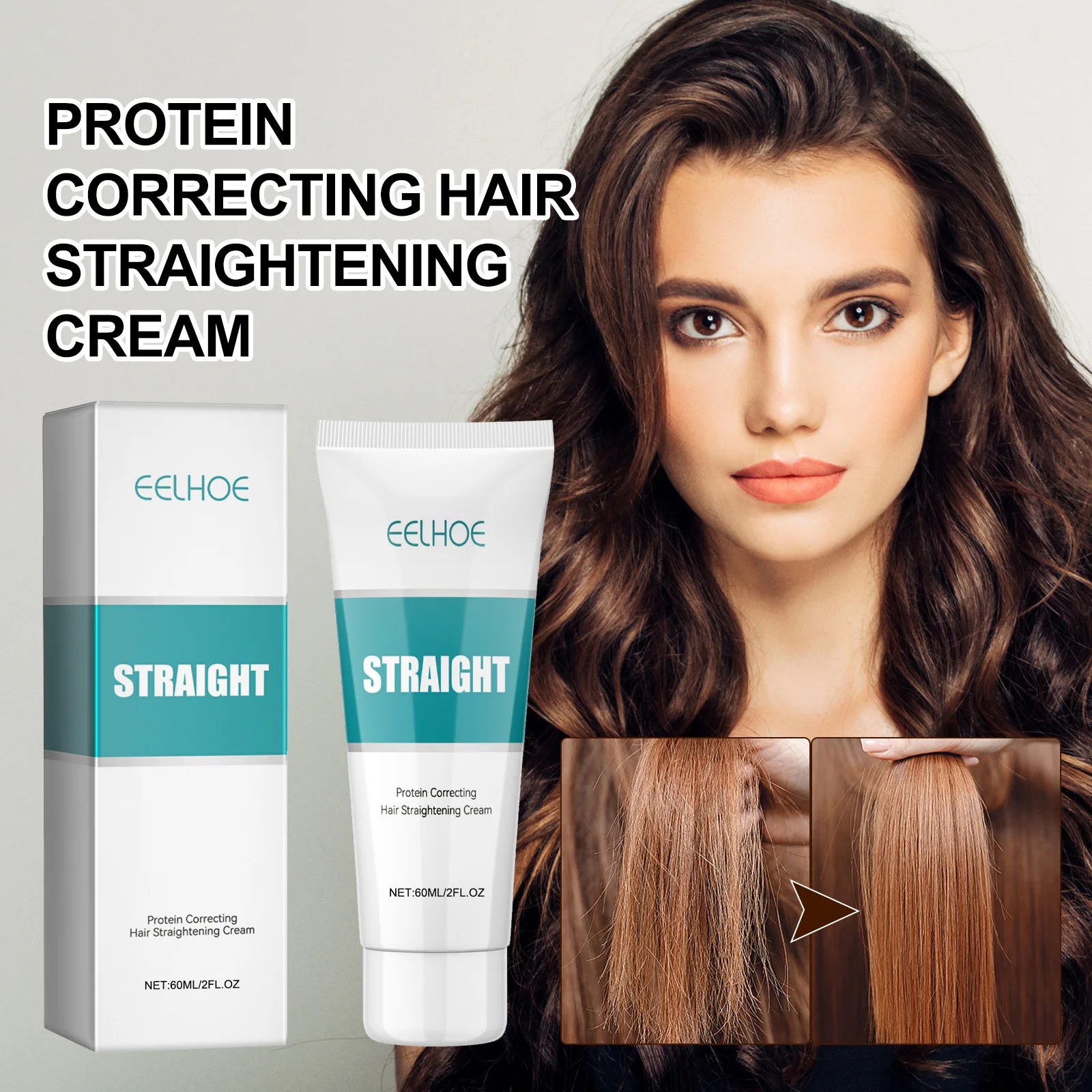 Keratin Hair Straightening Cream