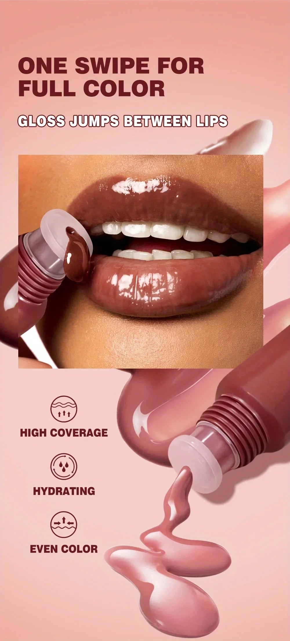 Coloured Lip Gloss 