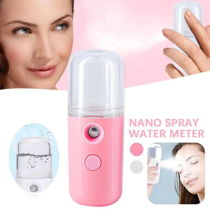 Facial Humidifier Mist – Portable Rechargeable Skin Hydrator
