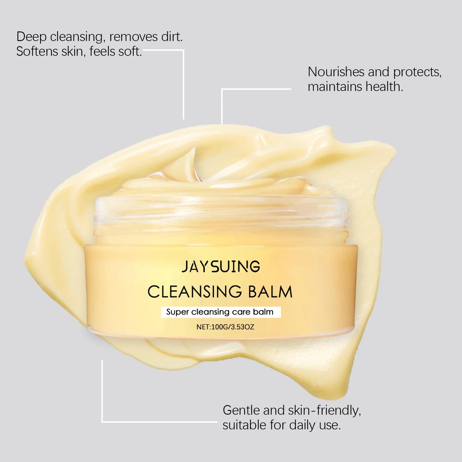 Cleansing Balm Makeup Remover – Purifying Hydrating Face Wash