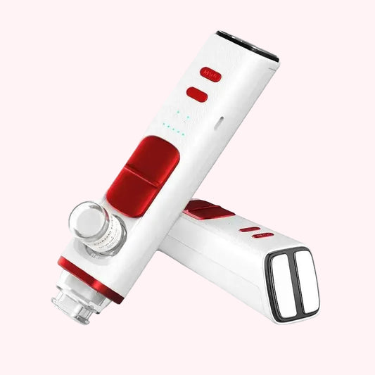 Facial Skin Tightening Device for at-home skin rejuvenation and firmness, featuring a sleek design and easy controls.