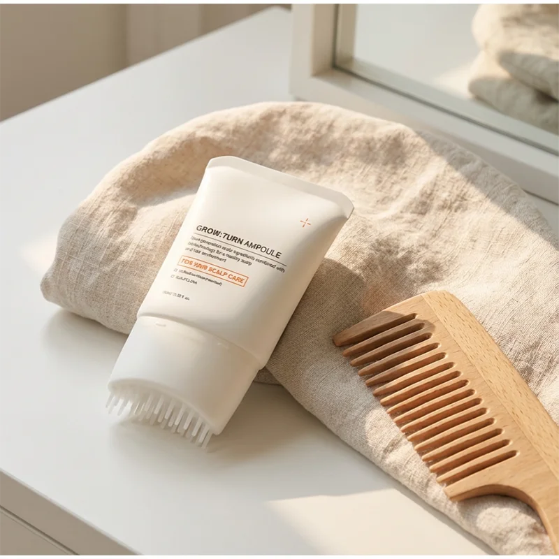 Hair Serum with Built-In Brush – Scalp Strengthening Essence