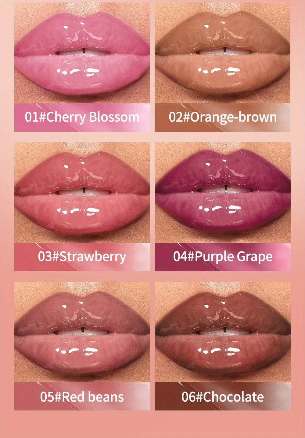 Coloured Lip Gloss 