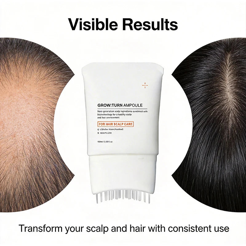 Hair Serum with Built-In Brush – Scalp Strengthening Essence