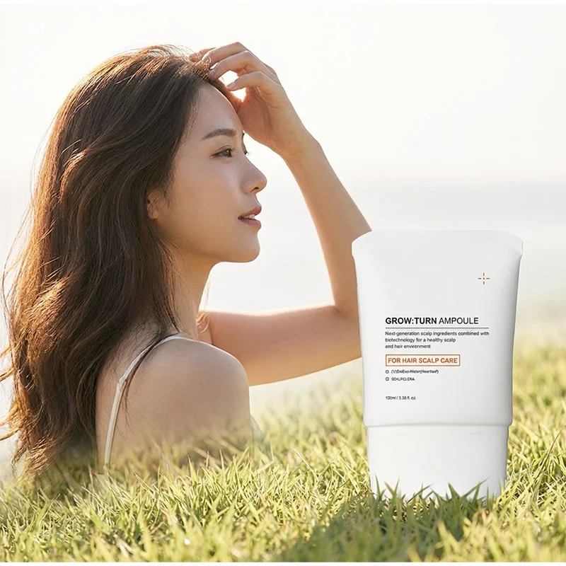 Hair Serum with Built-In Brush – Scalp Strengthening Essence