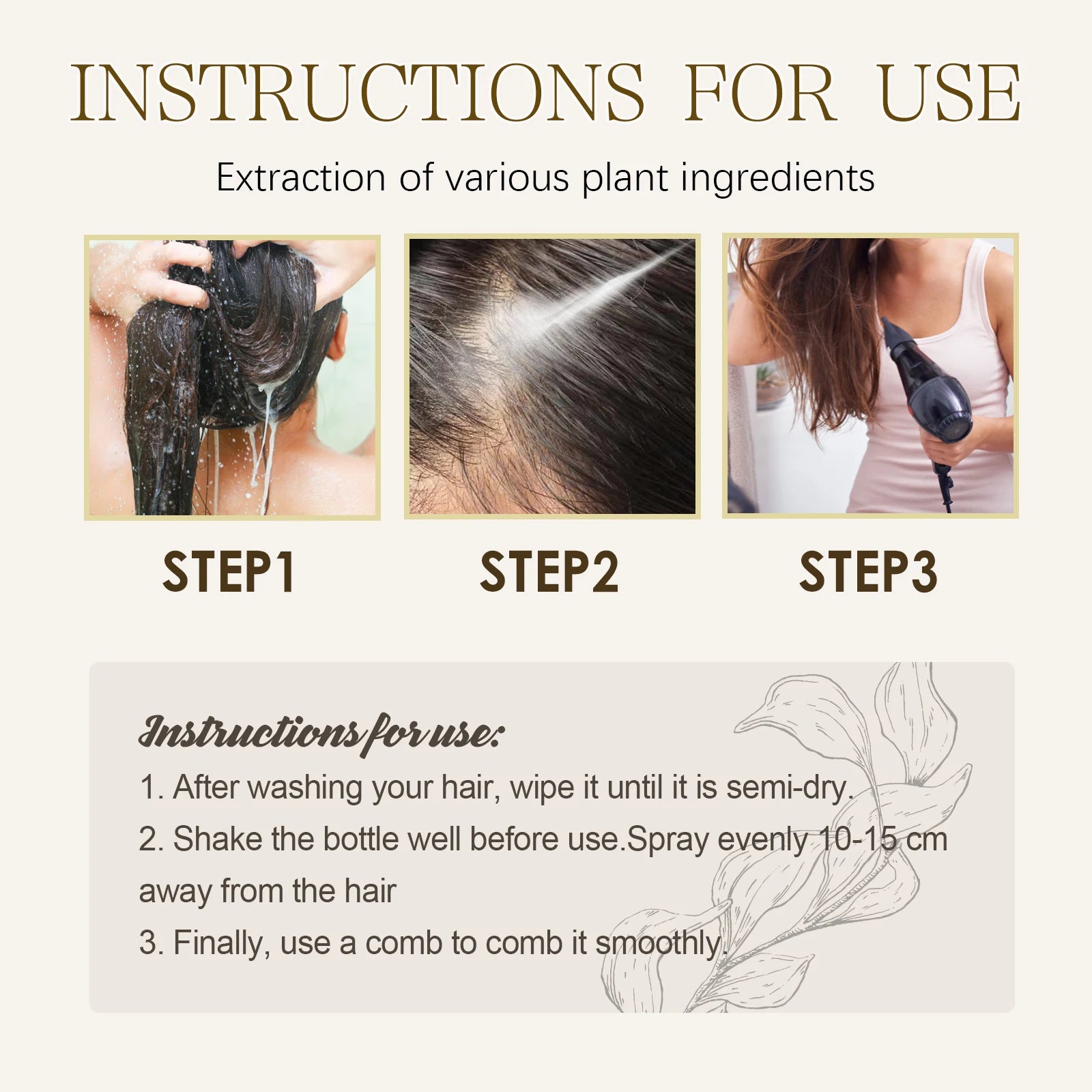 Keratin Protein Hair Serum