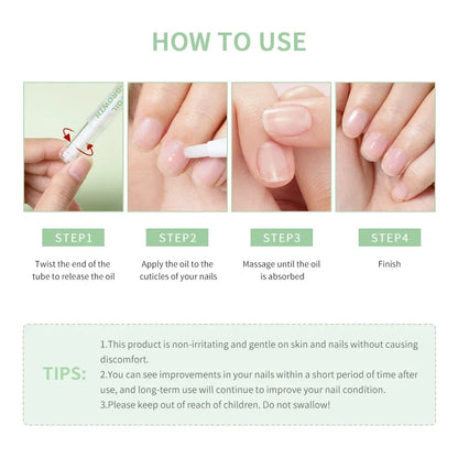 Nail Treat -Growth Nail Strengthener Health Strong Nail Growth Oil Help Splits Thin Nails Repair Manicure Nails Hongos Uñas Pies