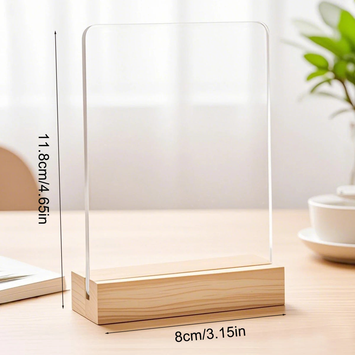 Nail Display Board Transparent Acrylic Nails Art ToolsIns Log Display Stand Desktop Wear Nail Works Live Background Storage