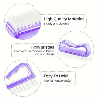 Nail Scrub Brush, Toenail Brush, Nail Brush, Toe Brush, Nail Brush, Hard Brush, Cleaning Brush, Dust Brush, Nail Art Tools, Plastic Consumables