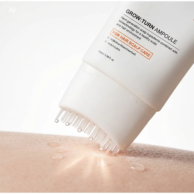 Hair Serum with Built-In Brush – Scalp Strengthening Essence