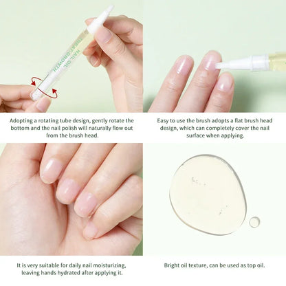 Nail Treat -Growth Nail Strengthener Health Strong Nail Growth Oil Help Splits Thin Nails Repair Manicure Nails Hongos Uñas Pies