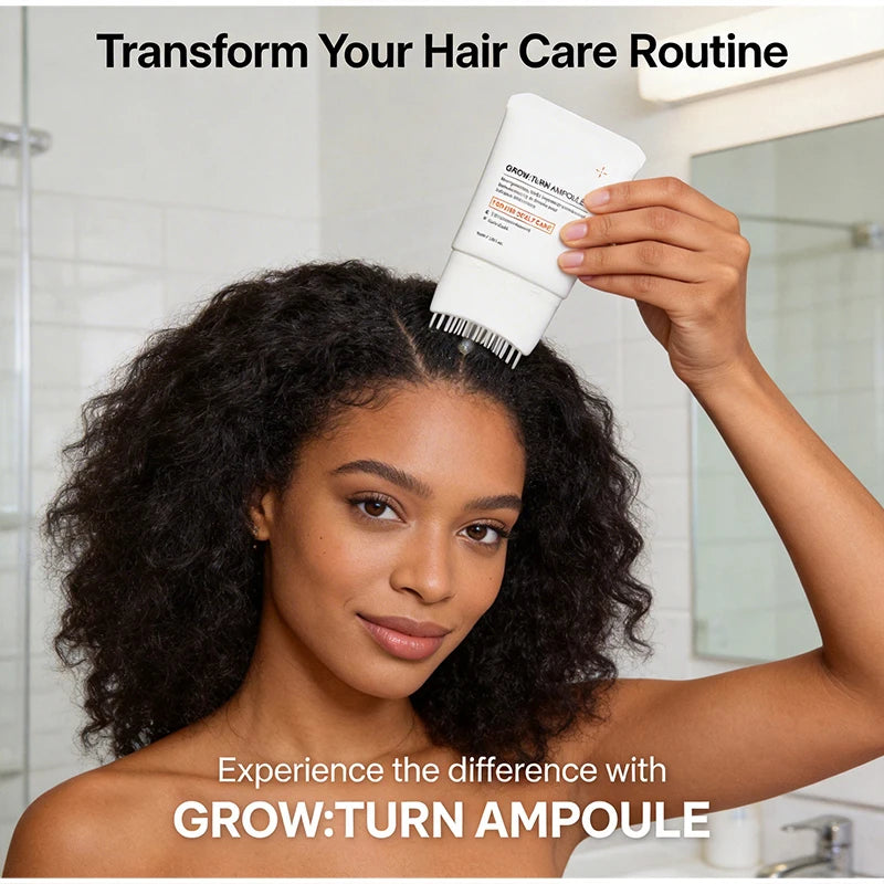Hair Serum with Built-In Brush – Scalp Strengthening Essence