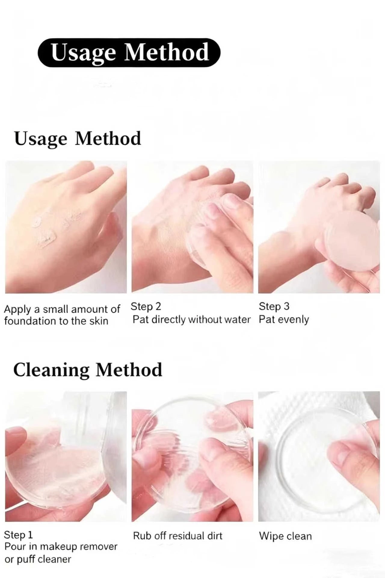 Silicone Powder Puff