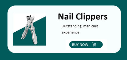 Portable Ultra Sharp Nail Clippers Stainless Steel Wide Jaw Opening Anti Splash Toe Nail Clippers Adult Thick Nails Large Open