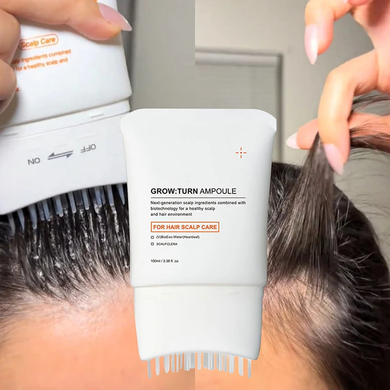 Hair Serum with Built-In Brush – Scalp Strengthening Essence