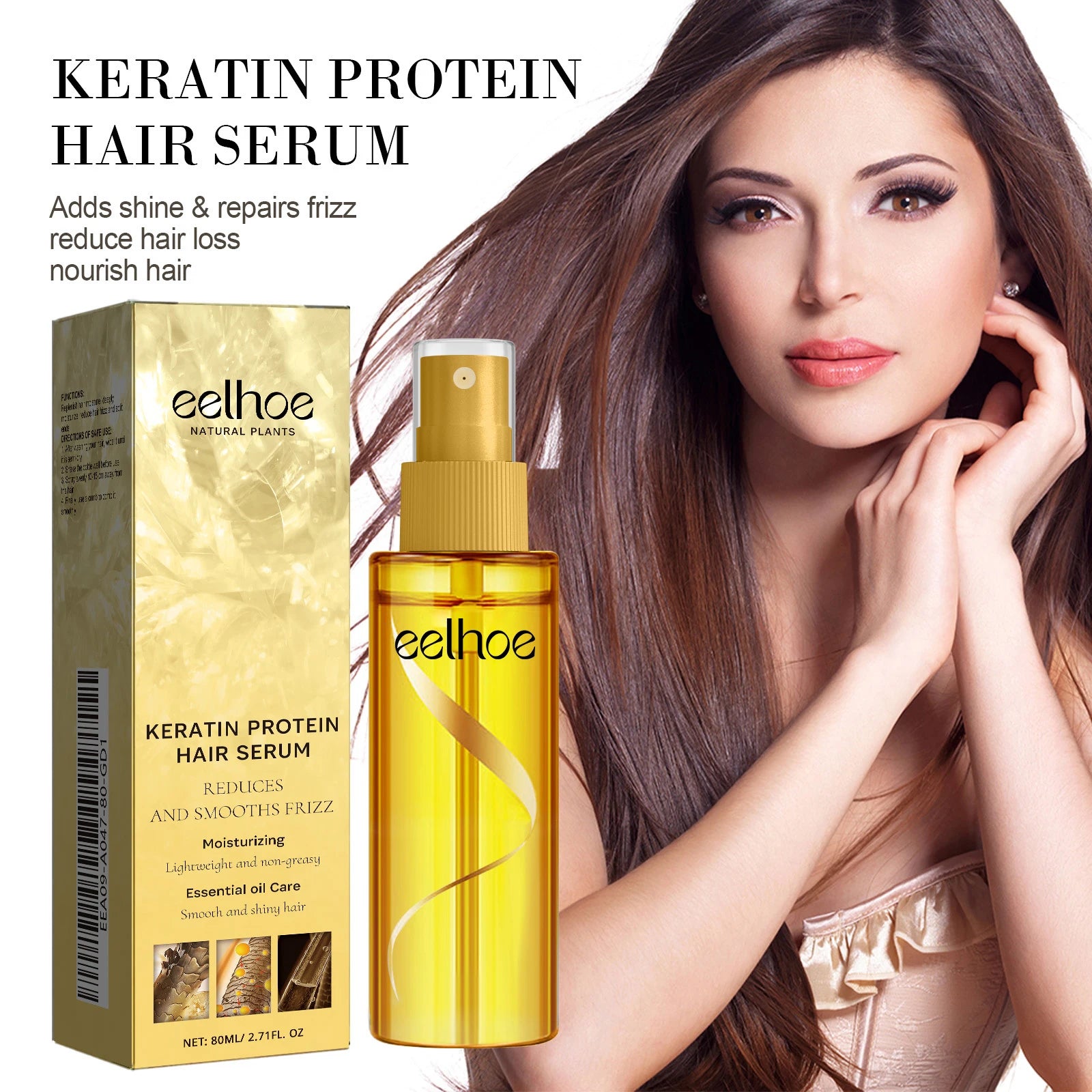 Keratin Protein Hair Serum