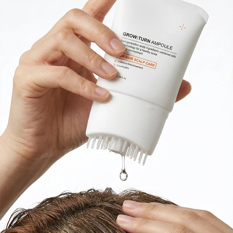 Hair Serum with Built-In Brush – Scalp Strengthening Essence