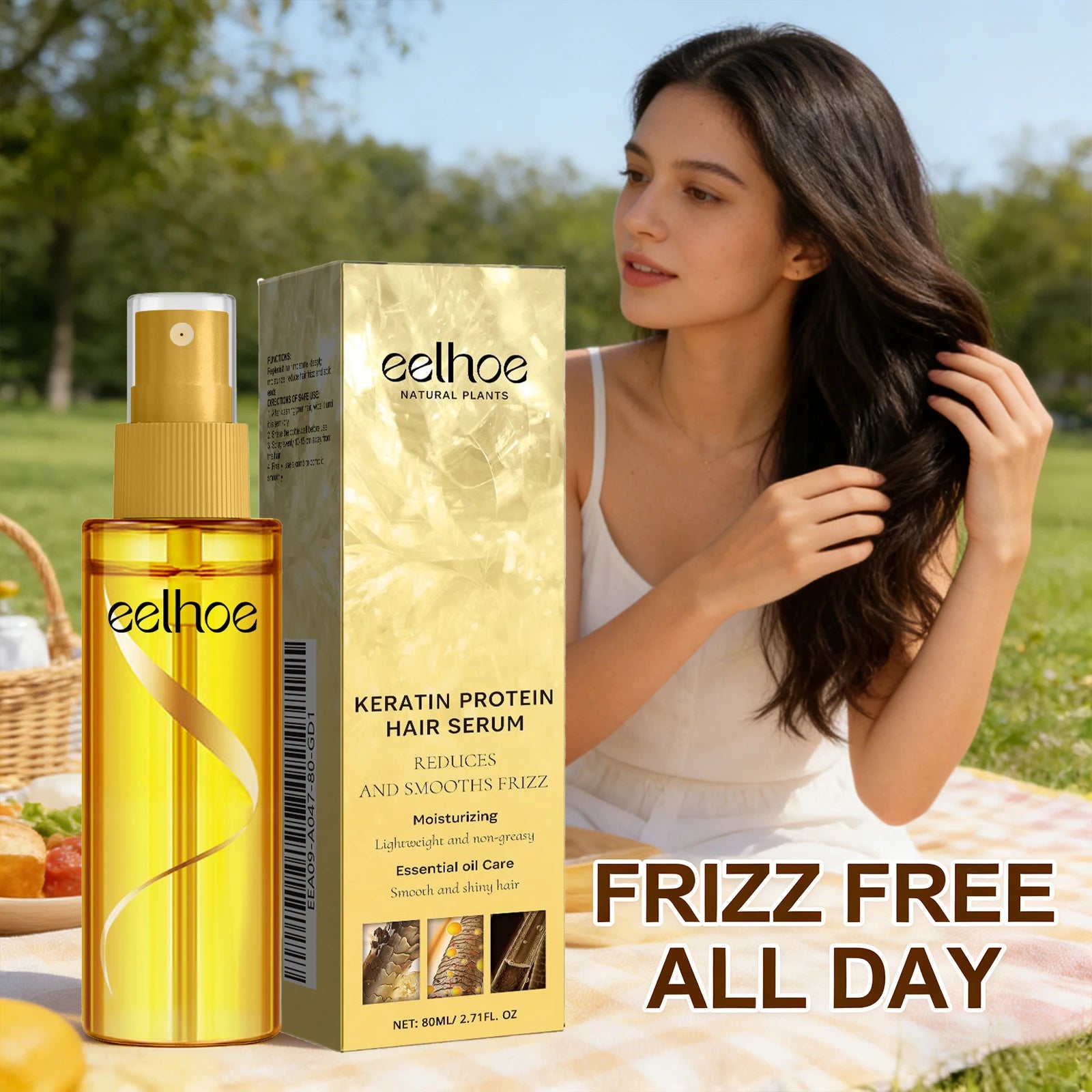 Keratin Protein Hair Serum