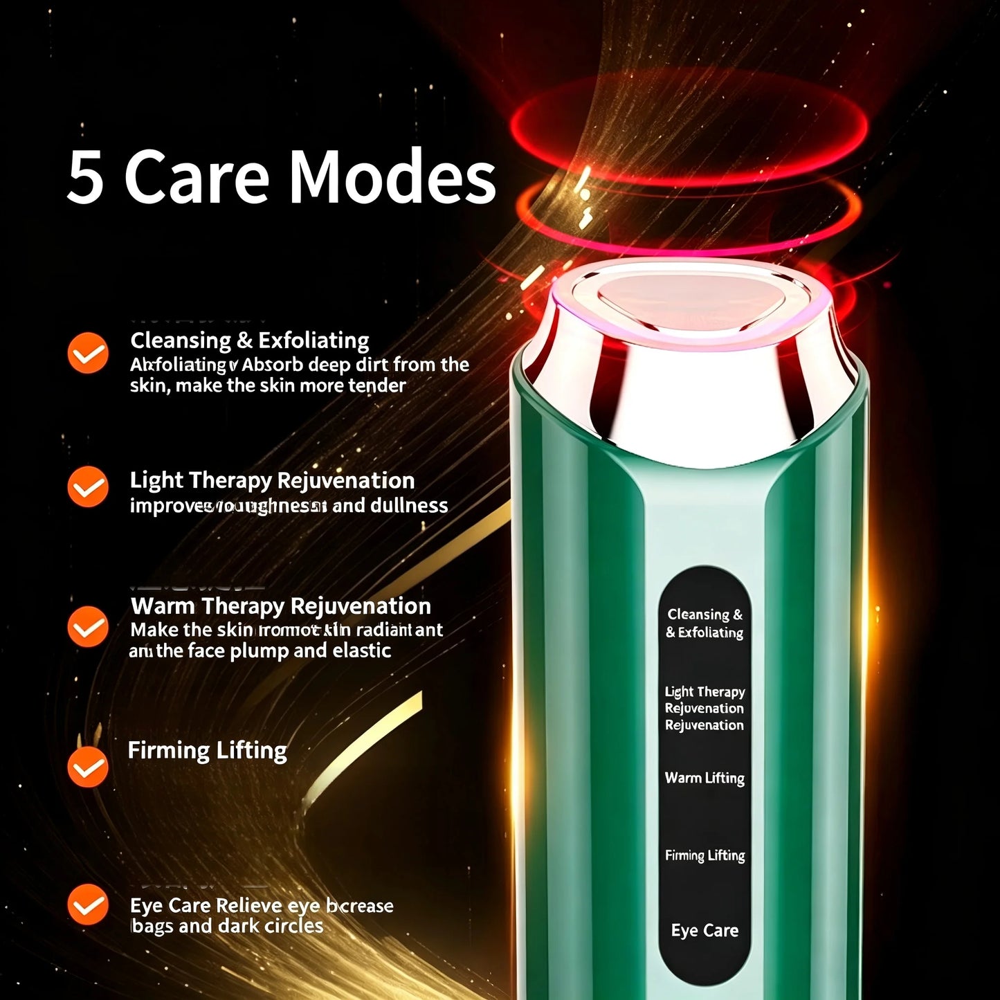 Multifunctiona Beauty Device Skin Lifting Firming Eye Massager Deep Cleansing Face Import Instrument Portable Skin Care Tool