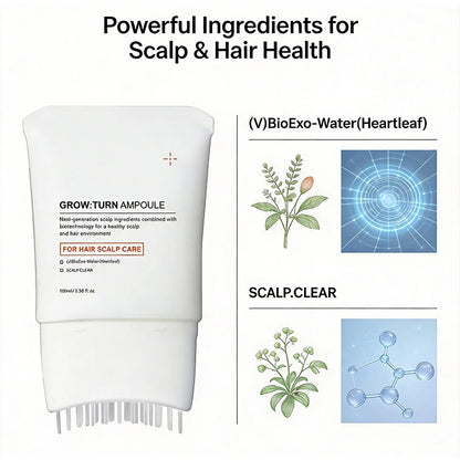 Hair Serum with Built-In Brush – Scalp Strengthening Essence
